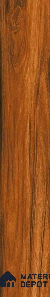 Wooden Floor Tile TL 04812 Plank Scape Palmwood Brown 1200 x 200 mm Vitrified Matte Finish - 9 mm | Random Design | Suitable for Living Room, Bedroom, Kitchen, Bathroom (Sample)