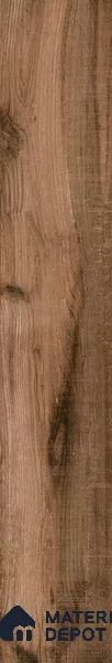 Wooden Floor Tile TL 04816 Plank Scape Regal Mahogany 1200 x 200 mm Vitrified Matte Finish - 9 mm | Random Design | Suitable for Living Room, Bedroom, Kitchen, Bathroom (Sample)