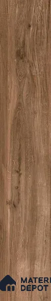 Wooden Floor Tile TL 04816 Plank Scape Regal Mahogany 1200 x 200 mm Vitrified Matte Finish - 9 mm | Random Design | Suitable for Living Room, Bedroom, Kitchen, Bathroom (Sample)