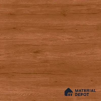 Wooden Tile TL 04681 Maple Natural Copper Brown 2 ft x 2 ft Porcelain Matte Finish 8 mm | Suitable for Living Room, Bedroom, Bathroom, Kitchen & Balcony