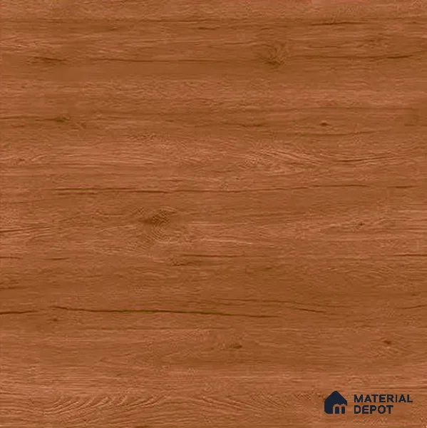 Wooden Tile TL 04681 Maple Natural Copper Brown 2 ft x 2 ft Porcelain Matte Finish 8 mm | Suitable for Living Room, Bedroom, Bathroom, Kitchen & Balcony