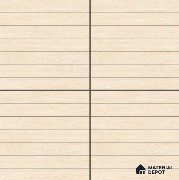 Wooden Tile TL 04680 Maple Saratoga 2 ft x 2 ft Porcelain Matte Finish 8 mm | Suitable for Living Room, Bedroom, Bathroom, Kitchen & Balcony
