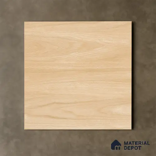 Wooden Tile TL 04678 Maple Sparrow Brown 2 ft x 2 ft Porcelain Matte Finish 8 mm | Suitable for Living Room, Bedroom, Bathroom, Kitchen & Balcony