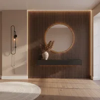 Wooden WPC Fluted Panels