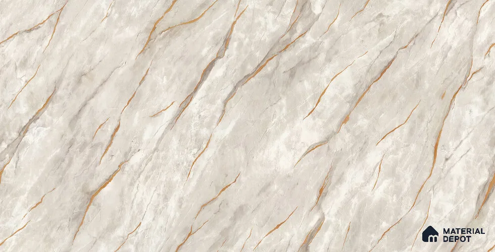 10233-3 | 5.18 Meter x 42 Inch PVC Marble Look Wallpaper - 59.5 Sq. Ft. | Minimum 10% wastage during installation