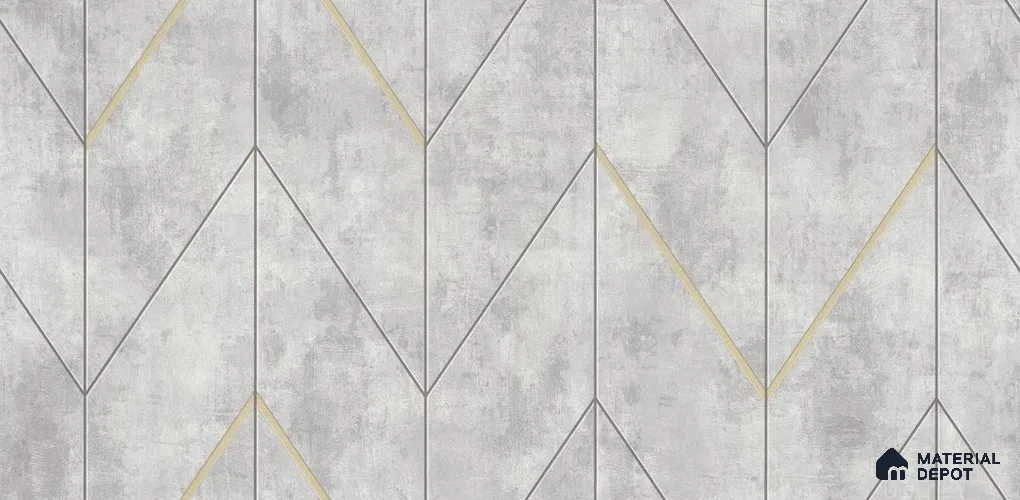 10302 - 2 17ft x 3.5 ft (42 Inches) Patterned Look Wallpaper - 59 Sq. Ft. | Minimum 15% wastage during installation