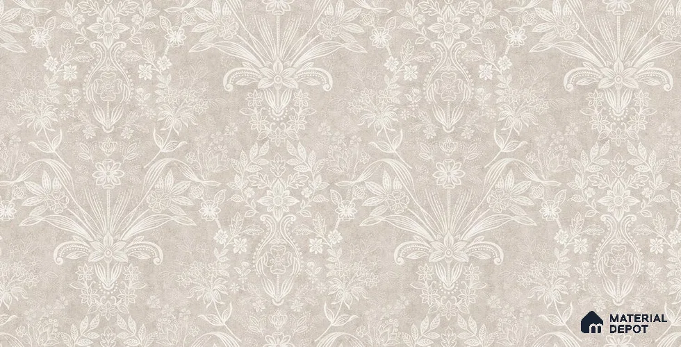 10287-4 | 17ft x 3.5 ft (42 Inches) Florals Look Wallpaper - 59 Sq. Ft. | Minimum 15% wastage during installation