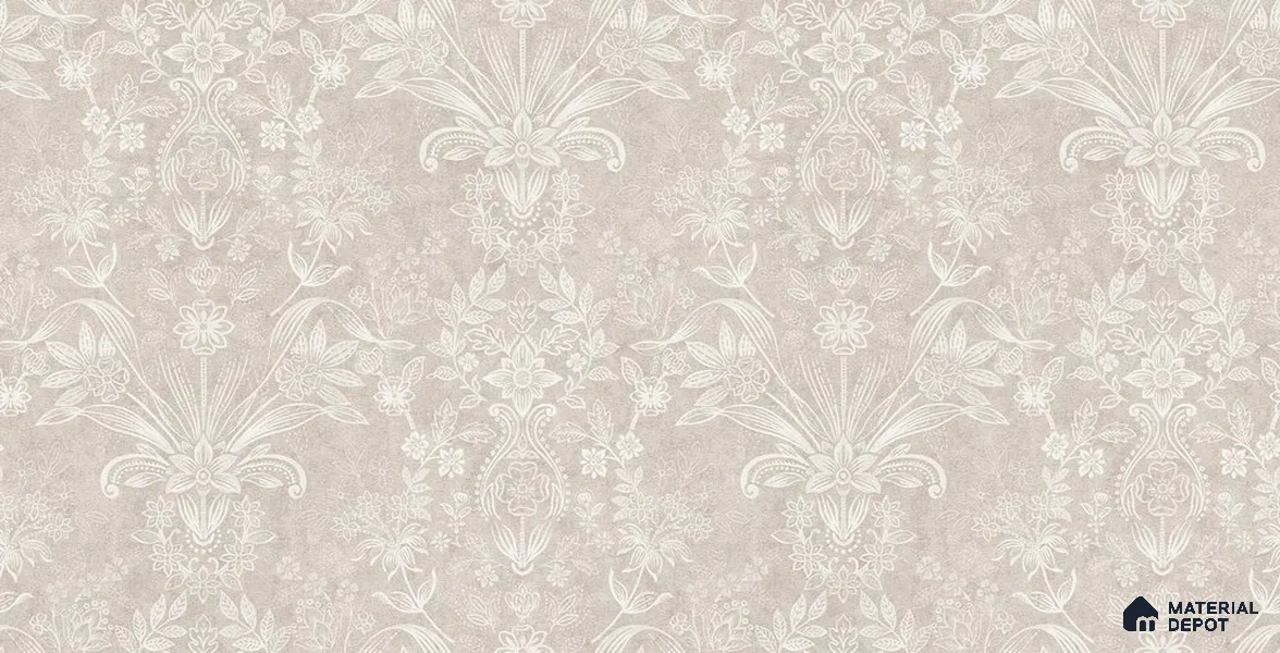 10287-4 | 17ft x 3.5 ft (42 Inches) Florals Look Wallpaper - 59 Sq. Ft. | Minimum 15% wastage during installation