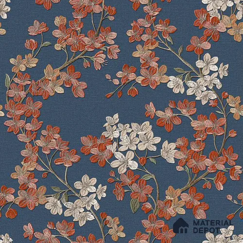 322206 | 32 ft x 1.73 ft (20.76 Inches) Florals Look Wallpaper - 57.05 Sq. Ft. | Minimum 15% wastage during installation