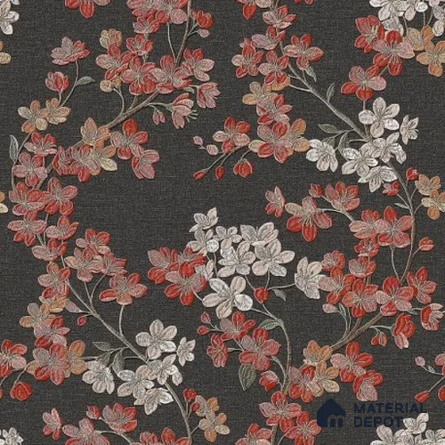 322207 | 32 ft x 1.73 ft (20.76 Inches) Florals Look Wallpaper - 57.05 Sq. Ft. | Minimum 15% wastage during installation