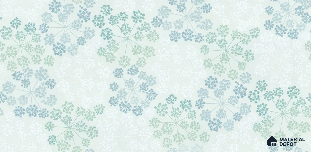 10244-4 | 5.18 Meter x 42 Inch PVC Florals Look Wallpaper - 59.5 Sq. Ft. | Minimum 15% wastage during installation