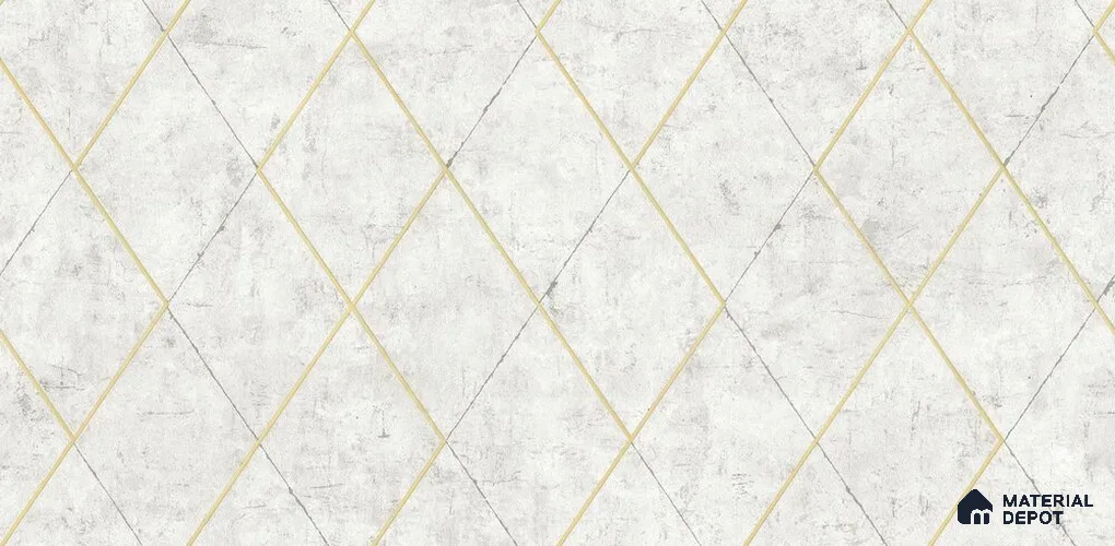 10240-1 | 5.18 Meter x 42 Inch PVC Geometric Look Wallpaper - 59.5 Sq. Ft. | Minimum 15% wastage during installation