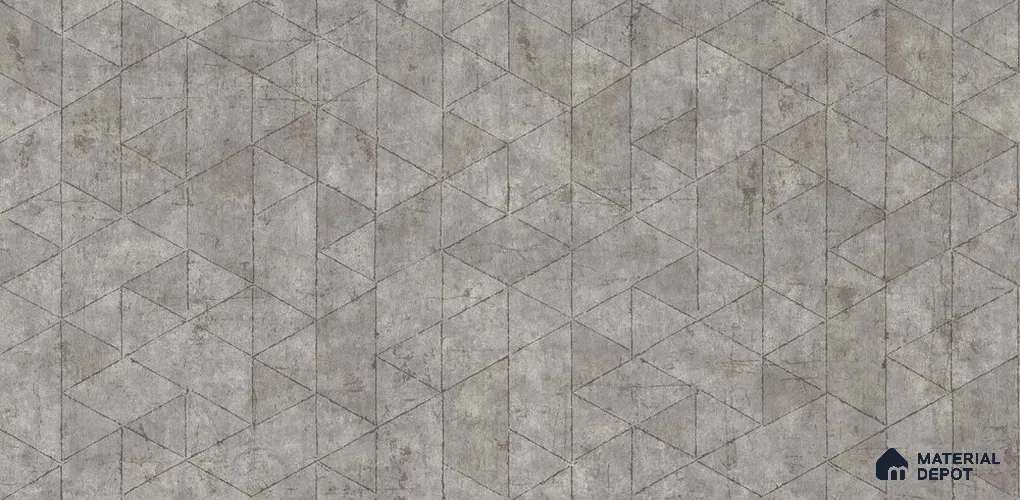 10239-5 | 5.18 Meter x 42 Inch PVC Geometric Look Wallpaper - 59.5 Sq. Ft. | Minimum 15% wastage during installation