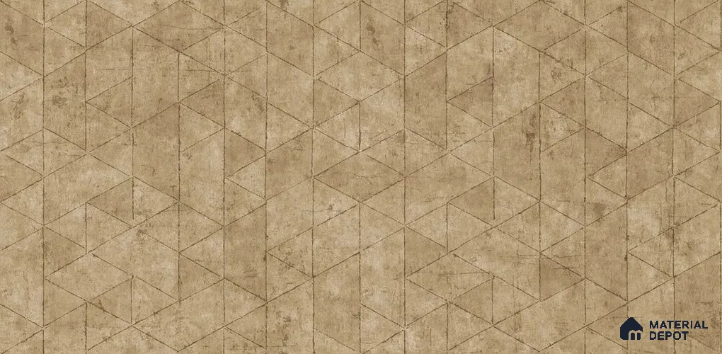 10239-4 | 5.18 Meter x 42 Inch PVC Geometric Look Wallpaper - 59.5 Sq. Ft. | Minimum 15% wastage during installation