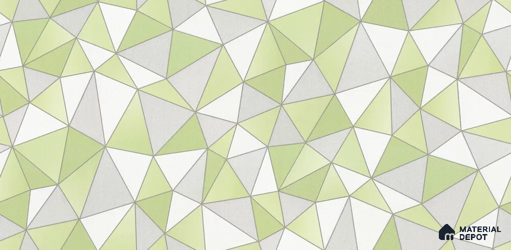 10230-5 | 5.18 Meter x 42 Inch PVC Geometric Look Wallpaper - 59.5 Sq. Ft. | Minimum 15% wastage during installation