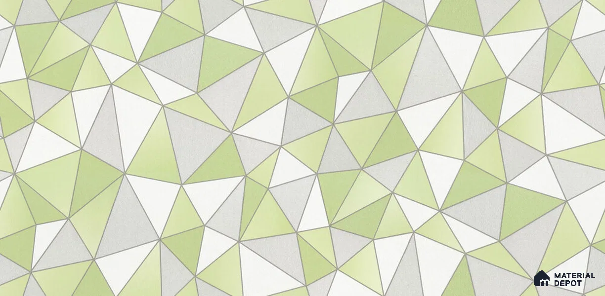 10230-5 | 5.18 Meter x 42 Inch PVC Geometric Look Wallpaper - 59.5 Sq. Ft. | Minimum 15% wastage during installation