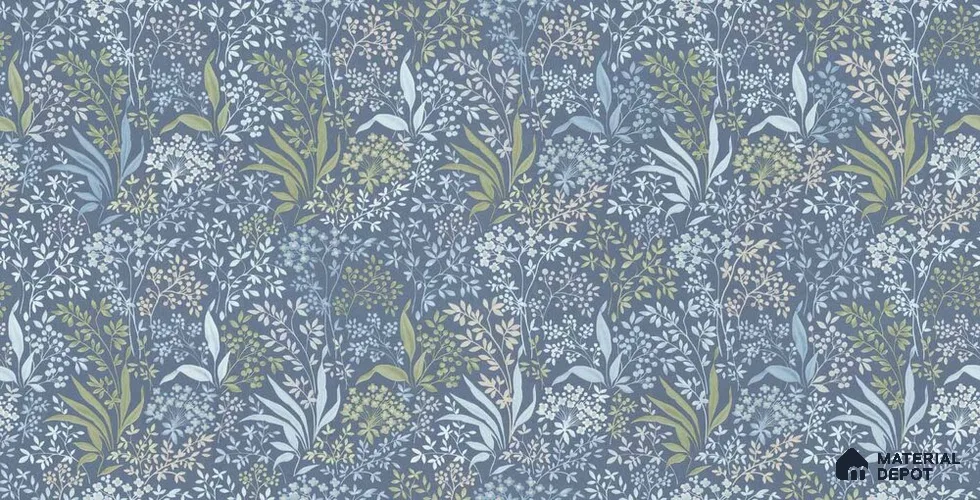 10232-4 | 5.18 Meter x 42 Inch PVC Florals Look Wallpaper - 59.5 Sq. Ft. | Minimum 15% wastage during installation