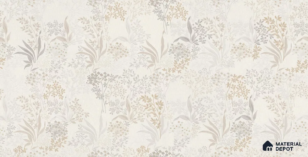10232-1 | 5.18 Meter x 42 Inch PVC Florals Look Wallpaper - 59.5 Sq. Ft. | Minimum 15% wastage during installation