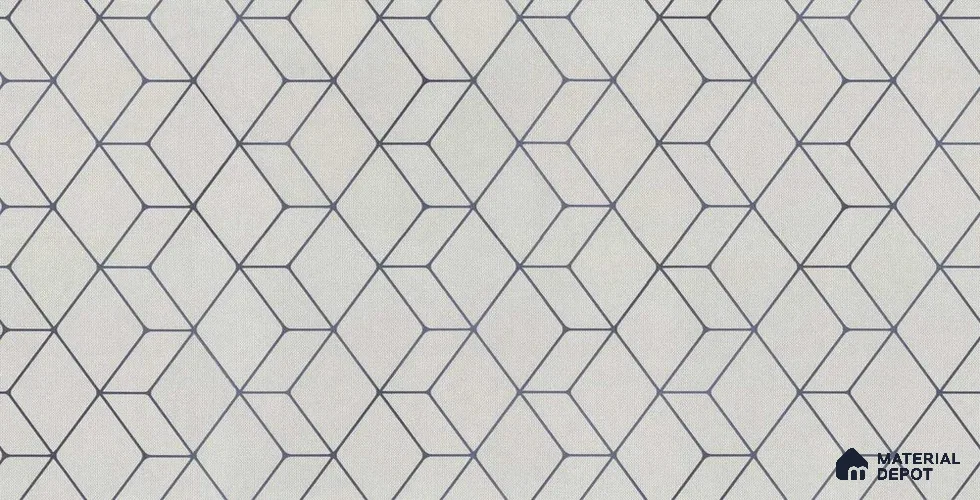 10237-2 | 5.18 Meter x 42 Inch PVC Geometric Look Wallpaper - 59.5 Sq. Ft. | Minimum 15% wastage during installation