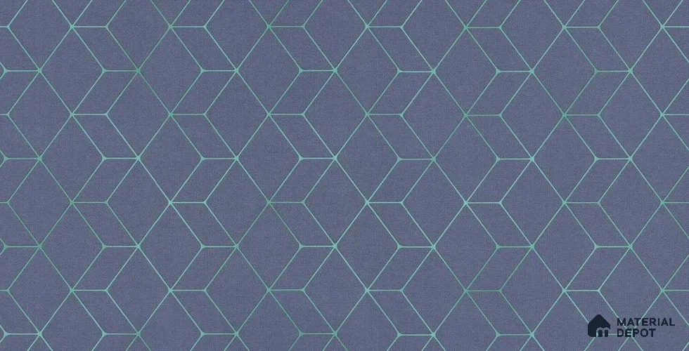 10237-4 | 5.18 Meter x 42 Inch PVC Geometric Look Wallpaper - 59.5 Sq. Ft. | Minimum 15% wastage during installation