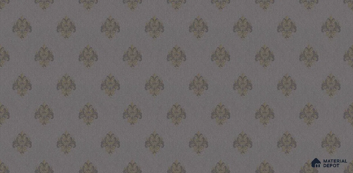 10227-5 | 5.18 Meter x 42 Inch PVC Damask Look Wallpaper - 59.5 Sq. Ft. | Minimum 15% wastage during installation