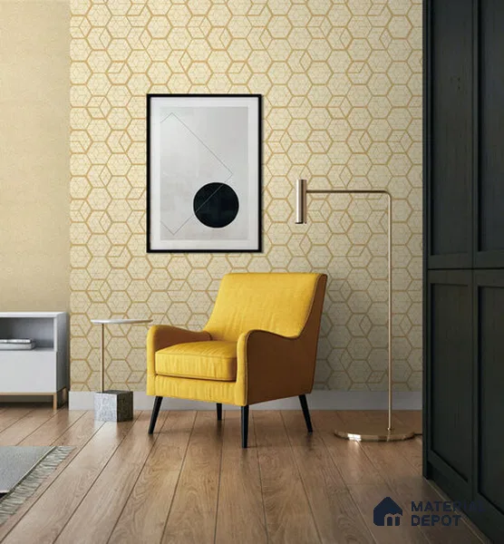 10225-2 | 5.18 Meter x 42 Inch PVC Patterned Look Wallpaper - 59.5 Sq. Ft. | Minimum 15% wastage during installation