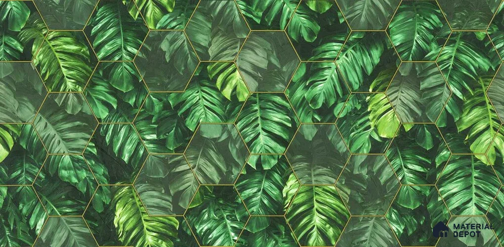 10222-1 | 5.18 Meter x 42 Inch PVC Nature Look Wallpaper - 59.5 Sq. Ft. | Minimum 15% wastage during installation