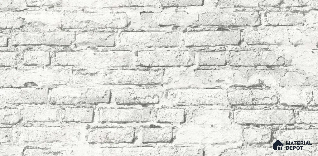 10221-2 | 5.18 Meter x 42 Inch PVC Brick Look Wallpaper - 59.5 Sq. Ft. | Minimum 15% wastage during installation