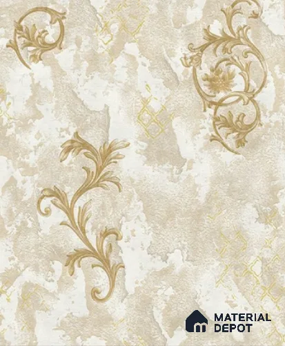 WP6510 | 9.5 Meter x 21 Inch Vinyl Base Paper Patterned Look Wallpaper - 54.54 Sq. Ft. | Minimum 15% wastage during installation