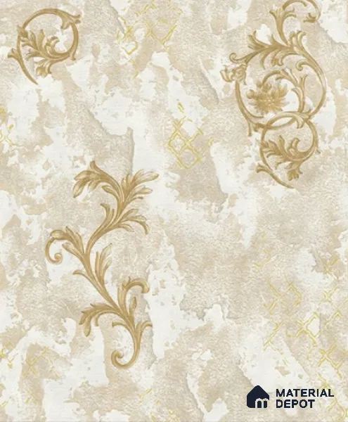 WP6510 | 9.5 Meter x 21 Inch Vinyl Base Paper Patterned Look Wallpaper - 54.54 Sq. Ft. | Minimum 15% wastage during installation