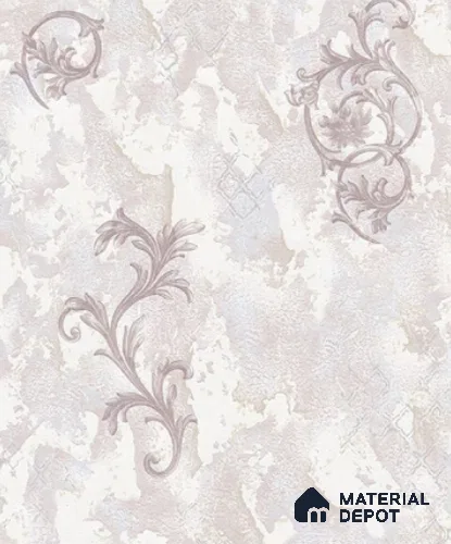WP6518 | 9.5 Meter x 21 Inch Vinyl Base Paper Patterned Look Wallpaper - 54.54 Sq. Ft. | Minimum 15% wastage during installation