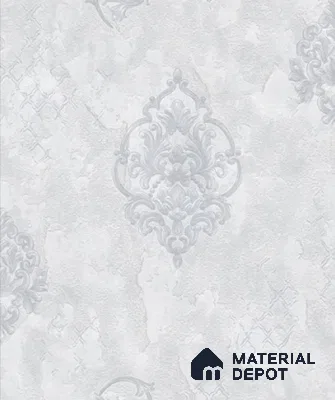 WP6507 | 9.5 Meter x 21 Inch Vinyl Base Paper Damask Look Wallpaper - 54.54 Sq. Ft. | Minimum 15% wastage during installation