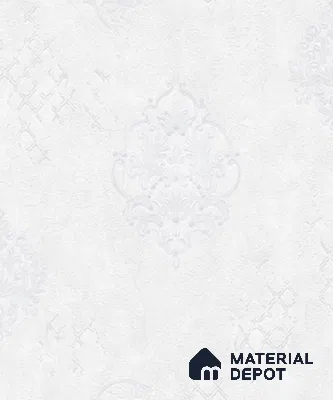 WP6515 | 9.5 Meter x 21 Inch Vinyl Base Paper Damask Look Wallpaper - 54.54 Sq. Ft. | Minimum 15% wastage during installation