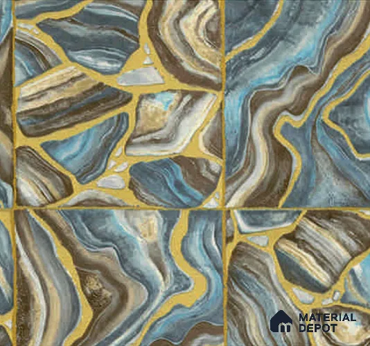 WP401-48 | 9.5 Meter x 21 Inches Patterned look Wallpaper - 54.54 Sq. Ft. | Minimum 15% wastage during installation