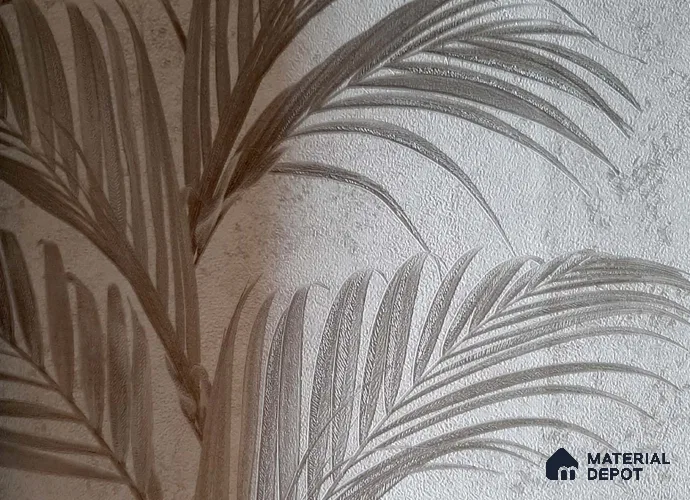 10200-1 | 10 Meter x 21 Inch Non Woven Tropical Look Wallpaper - 57 Sq. Ft. | Minimum 15% wastage during installation