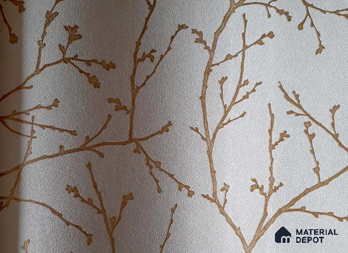10192-3 | 10 Meter x 21 Inch Non Woven Florals Look Wallpaper - 57 Sq. Ft. | Minimum 15% wastage during installation