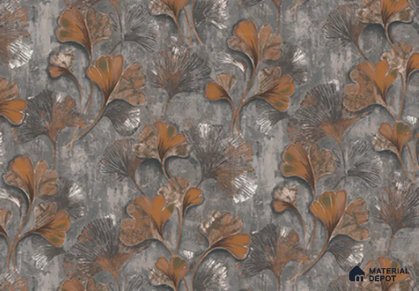 23815 | 10 Meter x 21 Inches Florals Look Wallpaper - 57.41 Sq. Ft. | Minimum 15% wastage during installation