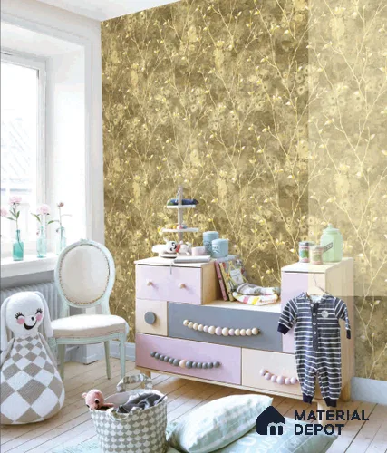 Rahira Series RH8017 10 Meter x 21 Inches Patterned look Wallpaper - 57.05 Sq. Ft. | Minimum 15% wastage during installation