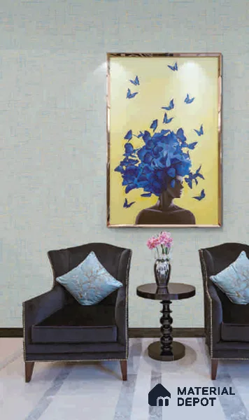 Rahira Series RH8024 10 Meter x 21 Inches Patterned look Wallpaper - 57.05 Sq. Ft. | Minimum 15% wastage during installation