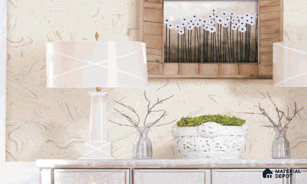 Rahira Series RH8026 10 Meter x 21 Inches Patterned look Wallpaper - 57.05 Sq. Ft. | Minimum 15% wastage during installation