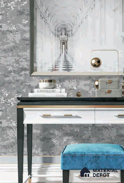 Rahira Series RH8040 10 Meter x 21 Inches Patterned look Wallpaper - 57.05 Sq. Ft. | Minimum 15% wastage during installation