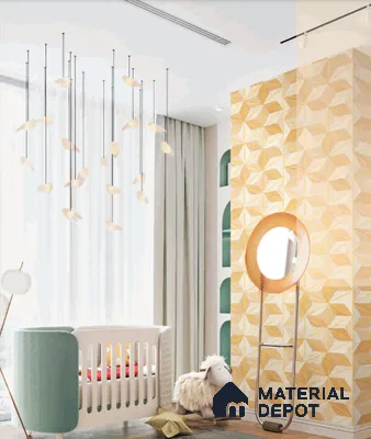 Rahira Series RH8041 10 Meter x 21 Inches Patterned look Wallpaper - 57.05 Sq. Ft. | Minimum 15% wastage during installation