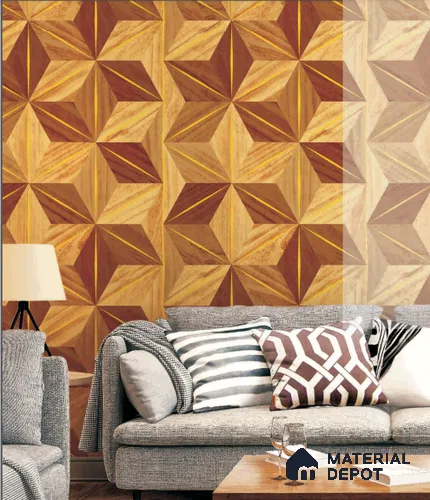 Rahira Series RH8045 10 Meter x 21 Inches Patterned look Wallpaper - 57.05 Sq. Ft. | Minimum 15% wastage during installation