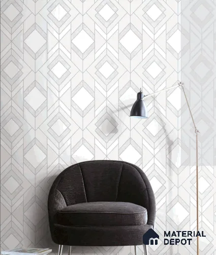 Rahira Series RH8053 10 Meter x 21 Inches Patterned look Wallpaper - 57.05 Sq. Ft. | Minimum 15% wastage during installation