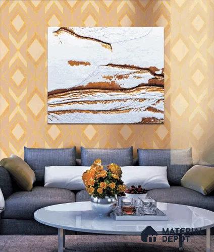 Rahira Series RH8061 10 Meter x 21 Inches Patterned look Wallpaper - 57.05 Sq. Ft. | Minimum 15% wastage during installation