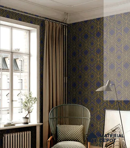Rahira Series RH8065 10 Meter x 21 Inches Patterned look Wallpaper - 57.05 Sq. Ft. | Minimum 15% wastage during installation
