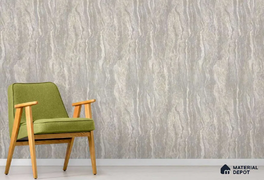 23349 | 10 Meter x 21 Inch PVC Texture Look Wallpaper - 57 Sq. Ft. | Minimum 15% wastage during installation