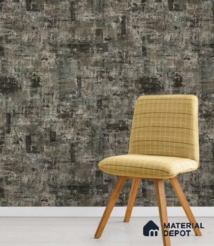 88069 | 10 Meter x 21 Inch PVC Texture Look Wallpaper - 57 Sq. Ft. | Minimum 15% wastage during installation