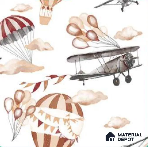 58125 | 10 Meter x 21 Inch PVC Patterned Look Wallpaper - 57 Sq. Ft. | Minimum 15% wastage during installation
