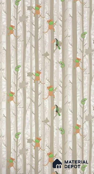 58104 | 10 Meter x 21 Inch PVC Nature Look Wallpaper - 57 Sq. Ft. | Minimum 15% wastage during installation